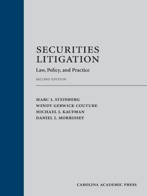 cover image of Securities Litigation